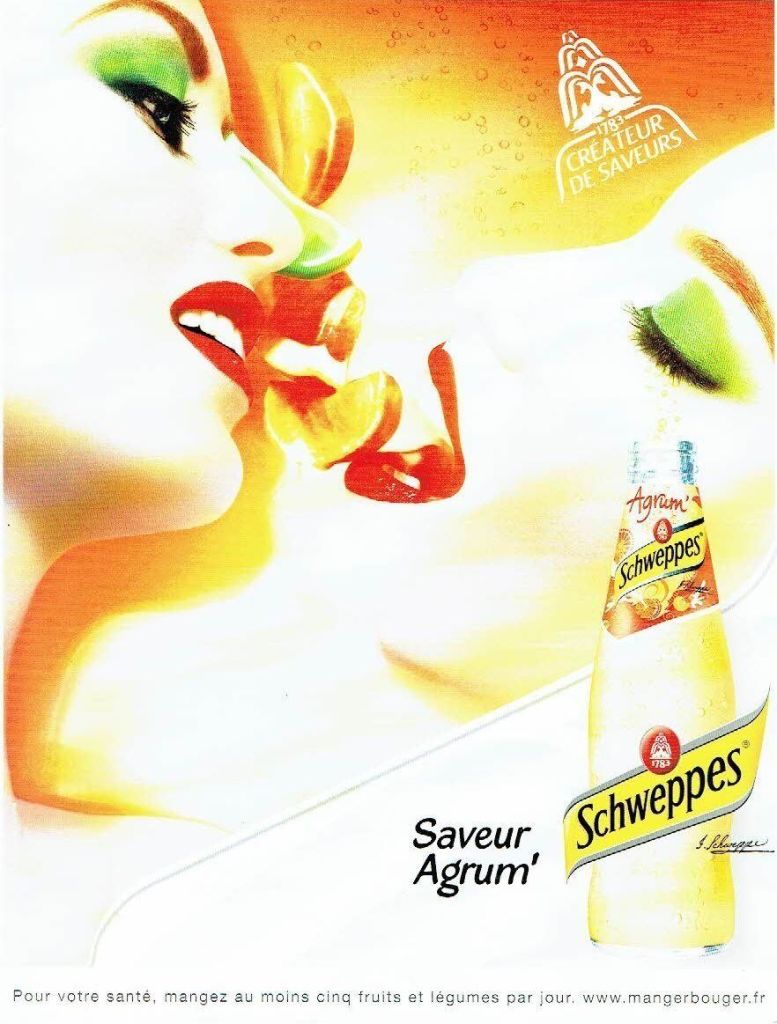 Publicité Schweppes - Créateur de saveurs - Saveur agrum' - Agence Fred&Farid - 2008