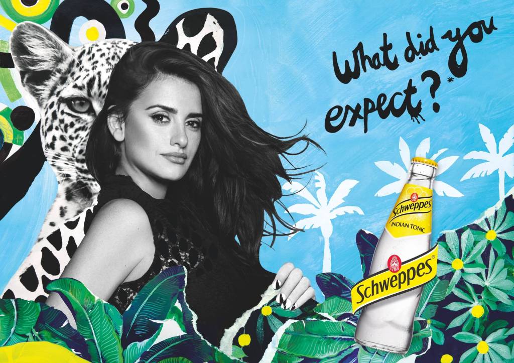 Publicité Schweppes - What did you expect - Penelope Cruz - Panthère - Agence Fred&Farid - 2014