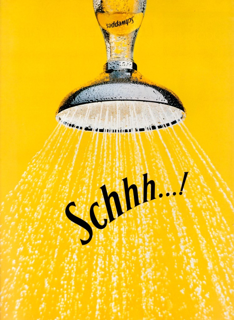 Publicité Schweppes - Schhh... - Douche - DDB Needham - 1996