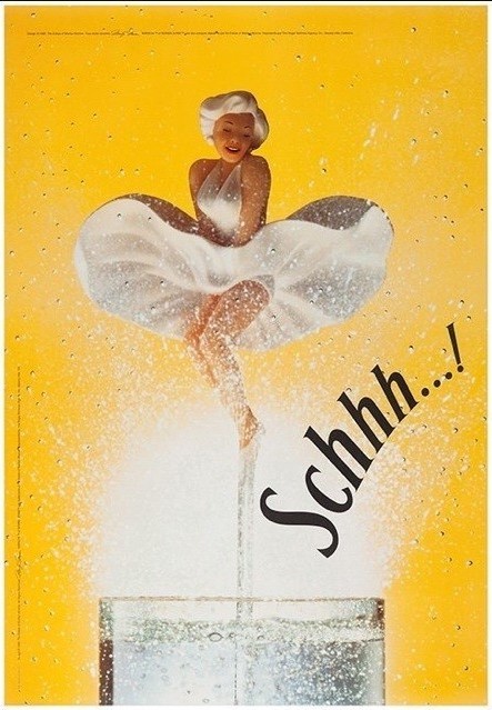 Publicité Schweppes - Schhh... - Marylin Monroe - DDB Needham - 1996