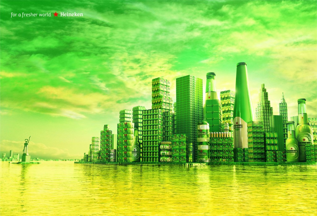 Publicité Heineken - For a fresher world - Villes - Agence Publicis - 2008 - New-York