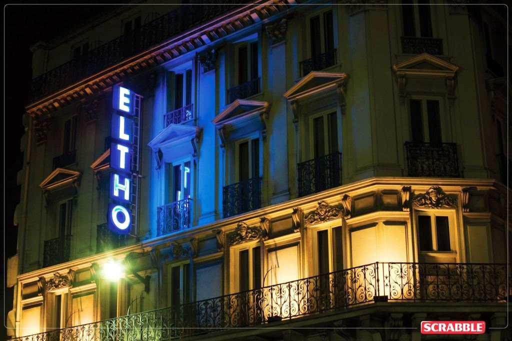 Publicité Scrabble — Enseignes - Agence Ogilvy Mexico - 2007 - Eltho - Hotel