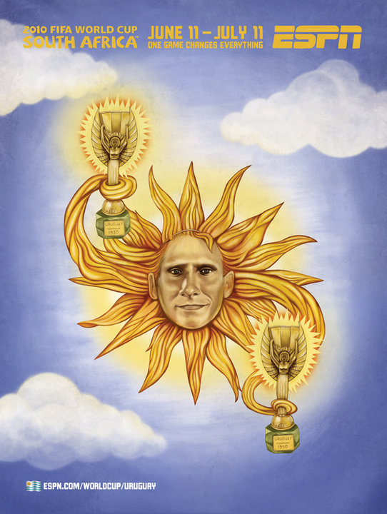 Publicité ESPN - Coupe du Monde Afrique du Sud - One game changes everything - Uruguay - Agence Wieden+Kennedy - 2010