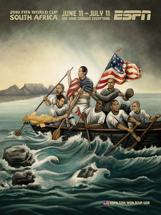 Publicité ESPN - Coupe du Monde Afrique du Sud - One game changes everything - USA - Agence Wieden+Kennedy - 2010