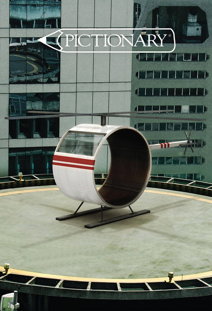 Publicité Pictionary - Hélicoptère - Agence Ogilvy and Mather - Colombie - 2010