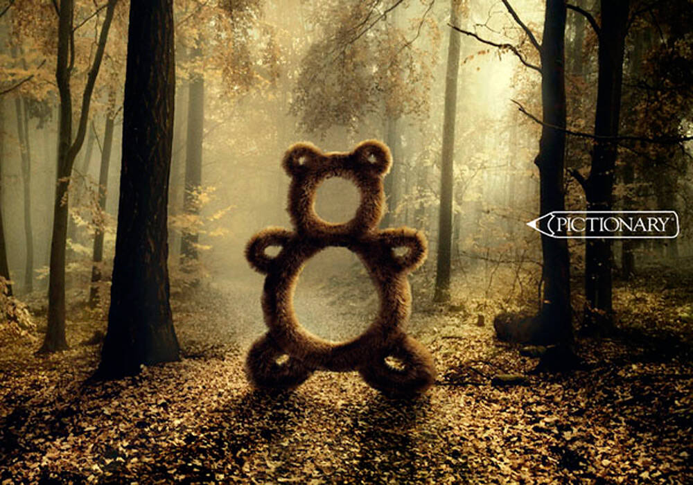Publicité Pictionary - Ours - Agence Ogilvy and Mather - Colombie - 2010
