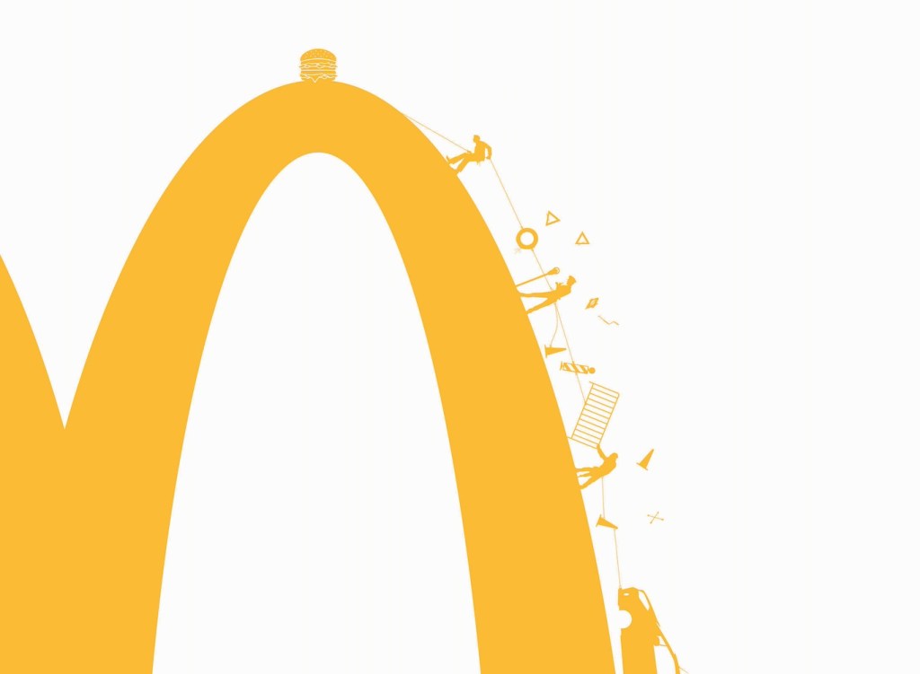 Publicité McDonald's - Climbers - Un homme grimpe vers un hamburger suivi de ses tourments quotidiens routiers - TBWA - Argentine -2019