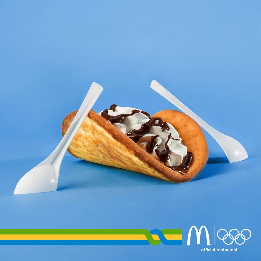 Publicité McDonald's -Jeux Olympiques de Rio" - Aviron - Agence Leo Burnett - Italie - 2016
