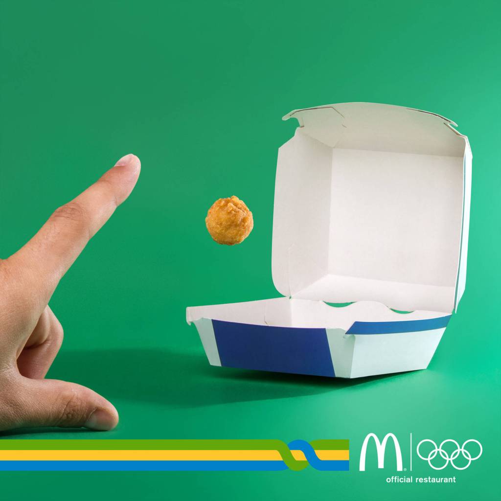 Publicité McDonald's -Jeux Olympiques de Rio" - Basket-Ball - Agence Leo Burnett - Italie - 2016