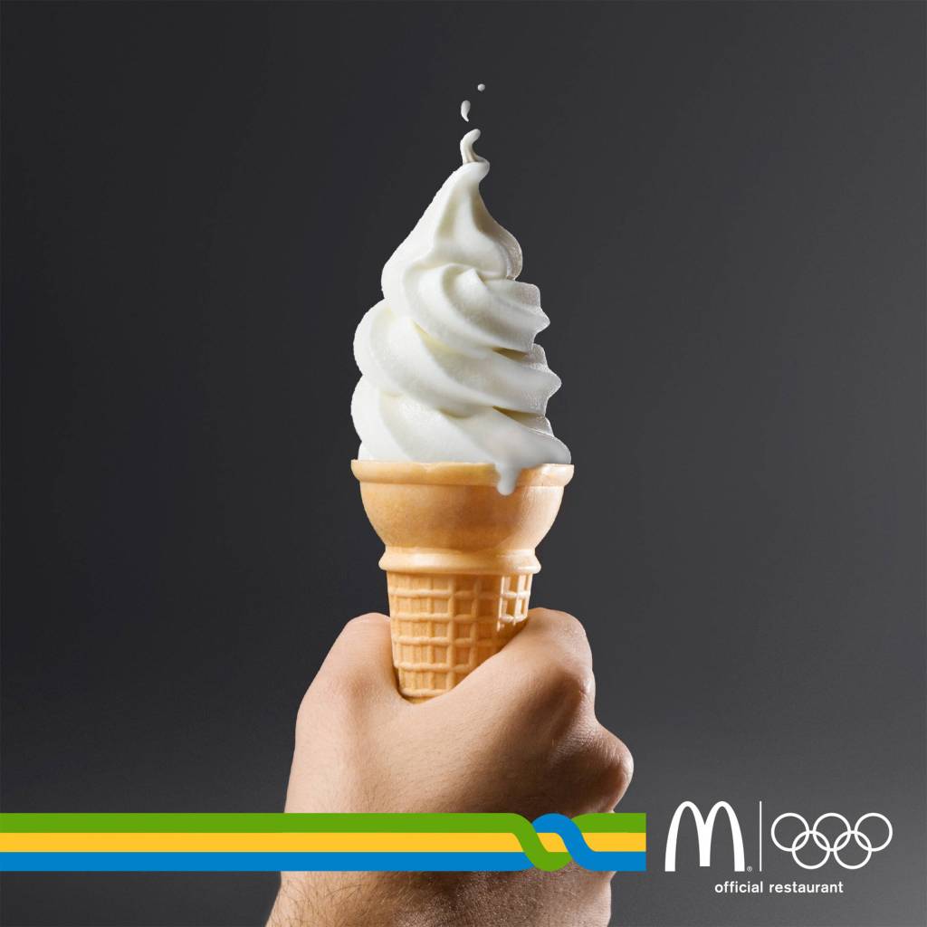 Publicité McDonald's -Jeux Olympiques de Rio" - La flamme olympique - Agence Leo Burnett - Italie - 2016