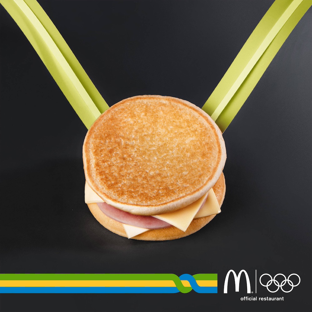 Publicité McDonald's -Jeux Olympiques de Rio" - Médaille - Agence Leo Burnett - Italie - 2016