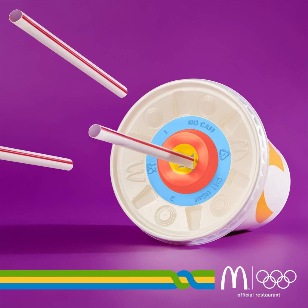 Publicité McDonald's -Jeux Olympiques de Rio" - Le Tir à l'ar - Agence Leo Burnett - Italie - 2016