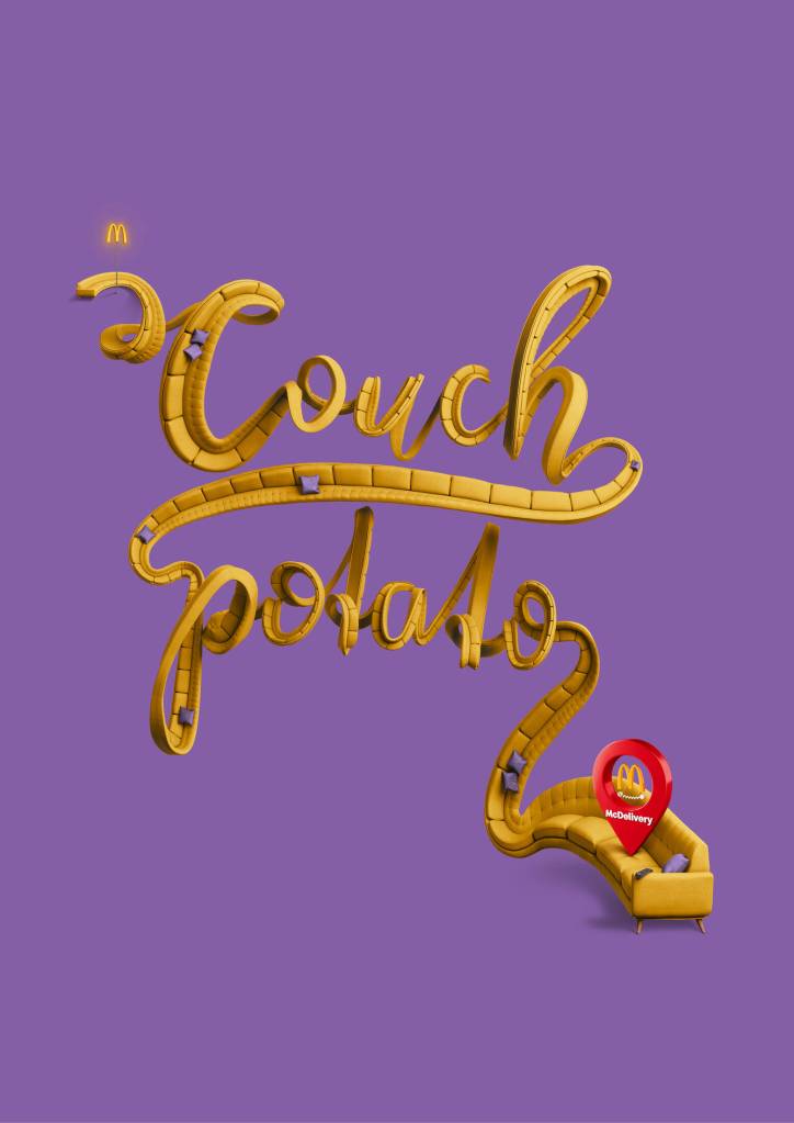 Publicité McDonald's - Mc Delivery -Reasons - Couch Potato -  Agence DDB - Autriche - 2020